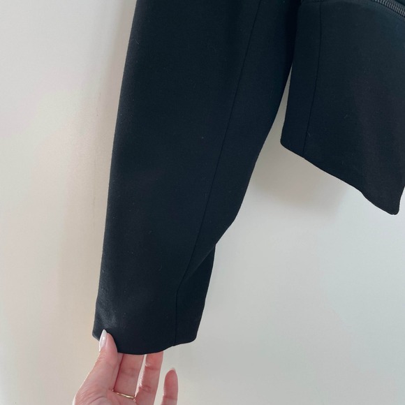 Philosophy Republic Clothing Women's Black Cropped Blazer Jacket Size Small - Picture 4 of 11